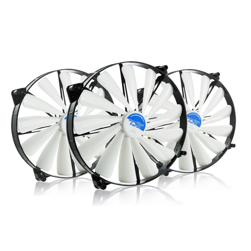 AABCOOLING SUPER SILENT FAN 20 - LEISE 200mm LÜFTER 193m3/h - 3 STÜCK PAKET