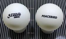 Sponsor Double Happiness DHS PeaceBird Table Tennis Ball 1 Pcs