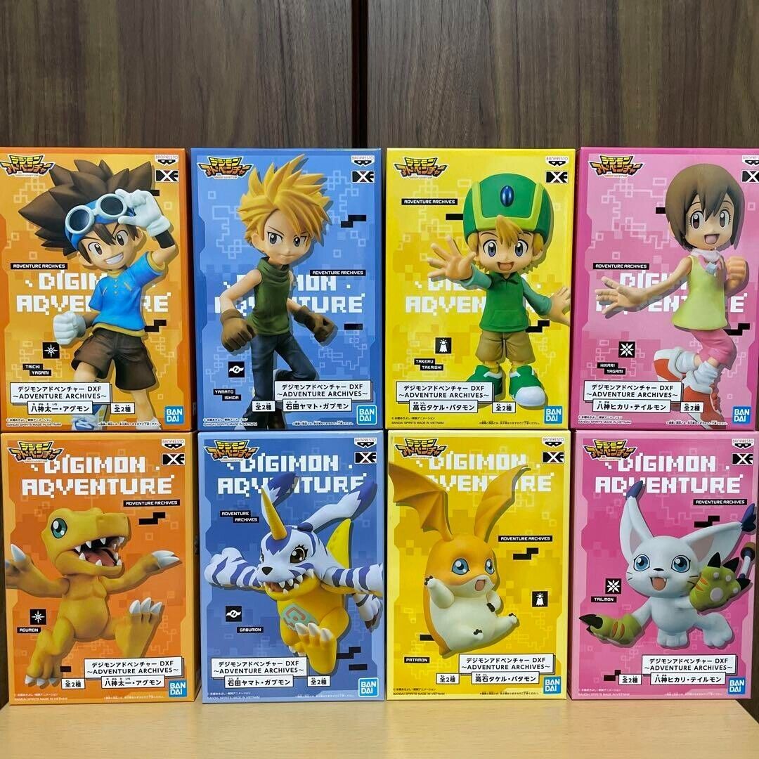 Digimon Adventure ADVENTURE ARCHIVES DXF Figure 8 Types Digimon Adventure ADVENTURE ARCHIVES DXF Figure 8 Types
