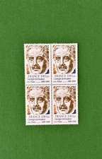 1978  Y&T 1987 G.BERNANOS BLOC DE 4 TTB