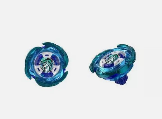 Beyblade X UX-00 Aero Pegasus 3-70A Double Metal Coat Blue Green