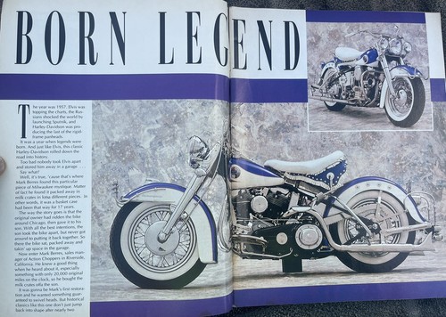 VINTAGE EASYRIDERS MAGAZINE DEDICATED TO PERSIAN GULF TROOPS HARLEY MOTORCYCLE 1 - Picture 3 of 11