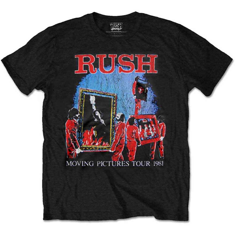 レアS！80s RUSH Moving Pictures Tour Tシャツ Rush Moving Pictures Tour T-Shirt Black New | eBay