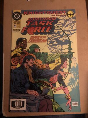 DC Comics Justice League Task Force # 5 Knightquest The Search