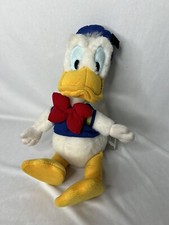 The Disney Store 15  Vintage Donald Duck Plush Stuffed Animal Mattel Toys 1990  s