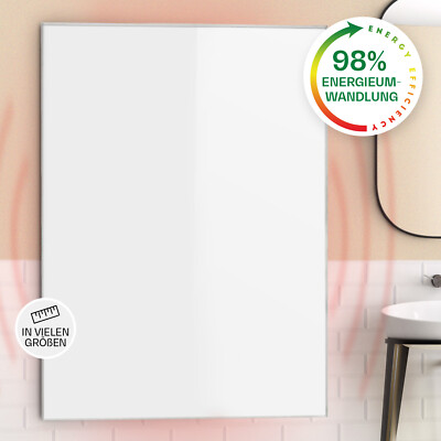 Infrarotheizung mit Thermostat 960 W Heizkörper elektrische Infrarot Heizung