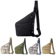Mens Tactical Gun Holster Right Shoulder Bag Anti-theft Chest Sports Pistol Pack