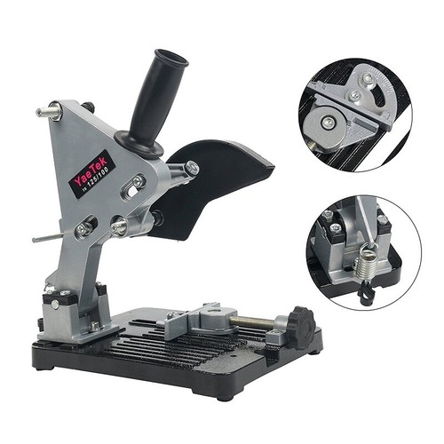 Electric Angle Grinder Stand Grinder Holder Cutter Support Cast Iron Base 4-5''