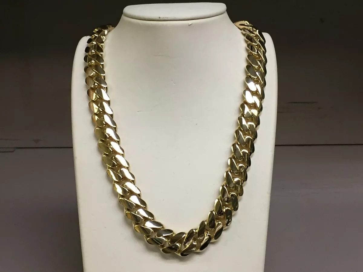 Ebay gold on sale chains 18k