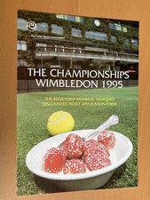 THE CHAMPIONSHIPS WIMBLEDON 1995 ZAREJESTROWANI CZŁONKOWIE FORMULARZ ZGŁOSZENIOWY NAMIOTOWY