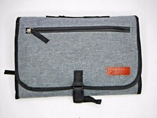 OMBABY Charcoal Compact Portable Changing Padded Travel Folding Storage NEW