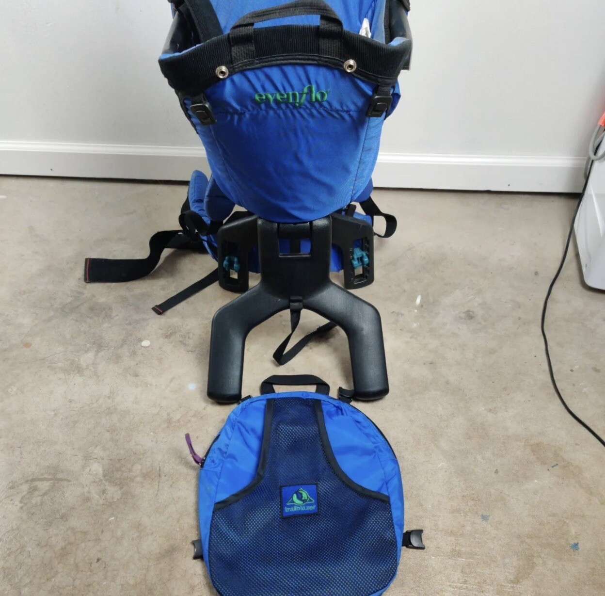 Evenflo Trailblazer Baby Toddler Child Carrier Backpack Outdoor Hiking Blue eBay
