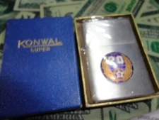 Pre-Owned Still Wrapped Vietnam War Era 20th Air Force Konwal Military Lighter