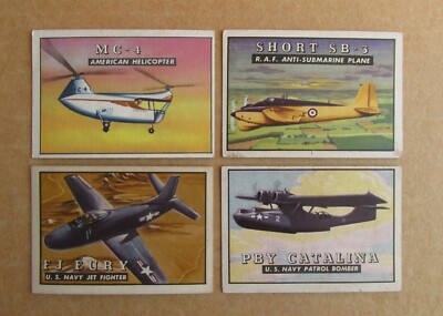 1952 TOPPS WINGS CARDS FRIEND OR FOE COMPLETE YOUR SET PICK CHOOSE UPDATED 6/12