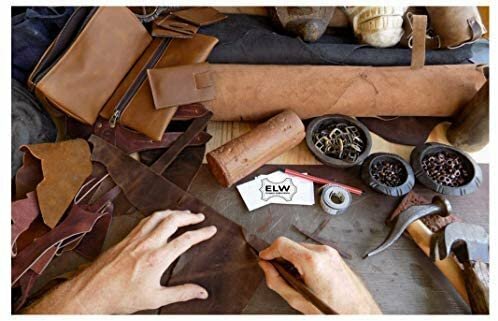 ELW Brown Latigo Leather 9-10oz (3.6-4mm) Straps, Belts, Strips 4" (10.2cm)... - Picture 11 of 12