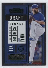 2020 Panini Contenders Draft Ticket Green 296/299 Lance Lynn #63 6k2