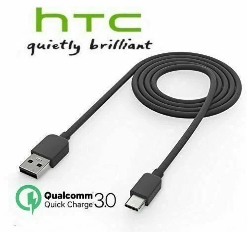 Original HTC Fast Quick 3.0 Wall Charger TC-P5000&Type-C Cable For 10 U11 Ultra - Image 3 of 3
