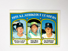 1972 Topps - League Leaders Vida Blue, Mickey Lolich, Joe Coleman #96