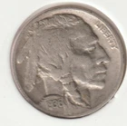 1936 US Indian Head Buffalo Nickel FULL DATE Rare 90 Year Old Collection Coin