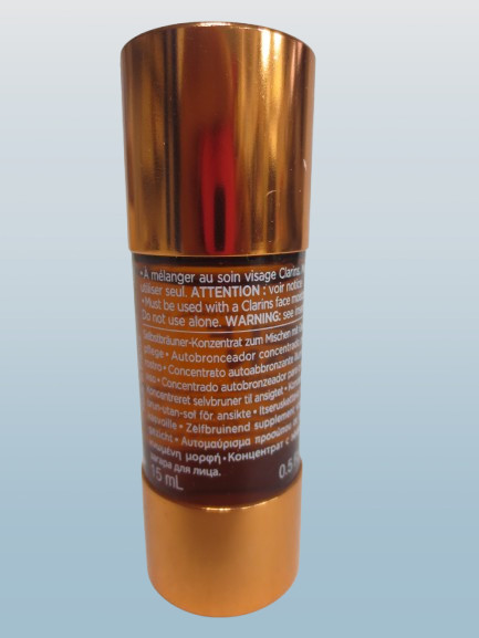 CLARINS SELF TAN RADIANCE-PLUS GOLDEN GLOW BOOSTER 0.5 OZ NWOB