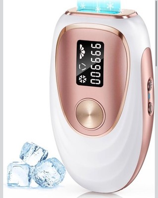 IPL Laser Hair Removal Device for Women & Men - Home 45°F Ice-Cooling Contact...