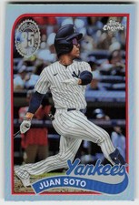 2024 Topps Chrome #89CB-9 Juan Soto BASEBALL New York Yankees