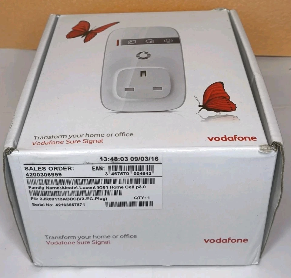 Vodafone Sure Signal Alcatel-Lucent 9361 Home Cell p3.0 Signal Extender - Image 2 of 4