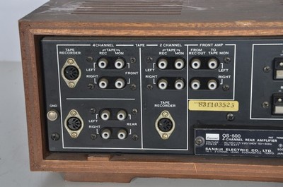 ⭐️大幅値下げ⭐️Sansui OS-500 4チャンネルアンプ Sansui QS-500 Amplifier 4 Channel Rear Quad Quadraphonic Tested
