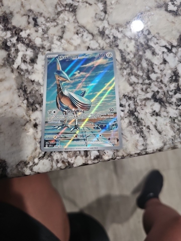 Skarmory 209/191 Sv08: Surging Sparks Holo