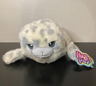 Russ Hug A Pet White & Gray Spotted Laguna Seal 12'' Plush - NWT