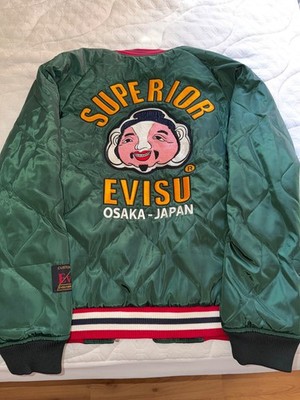 EVISU SUKAJAN BOMBER JACKET L