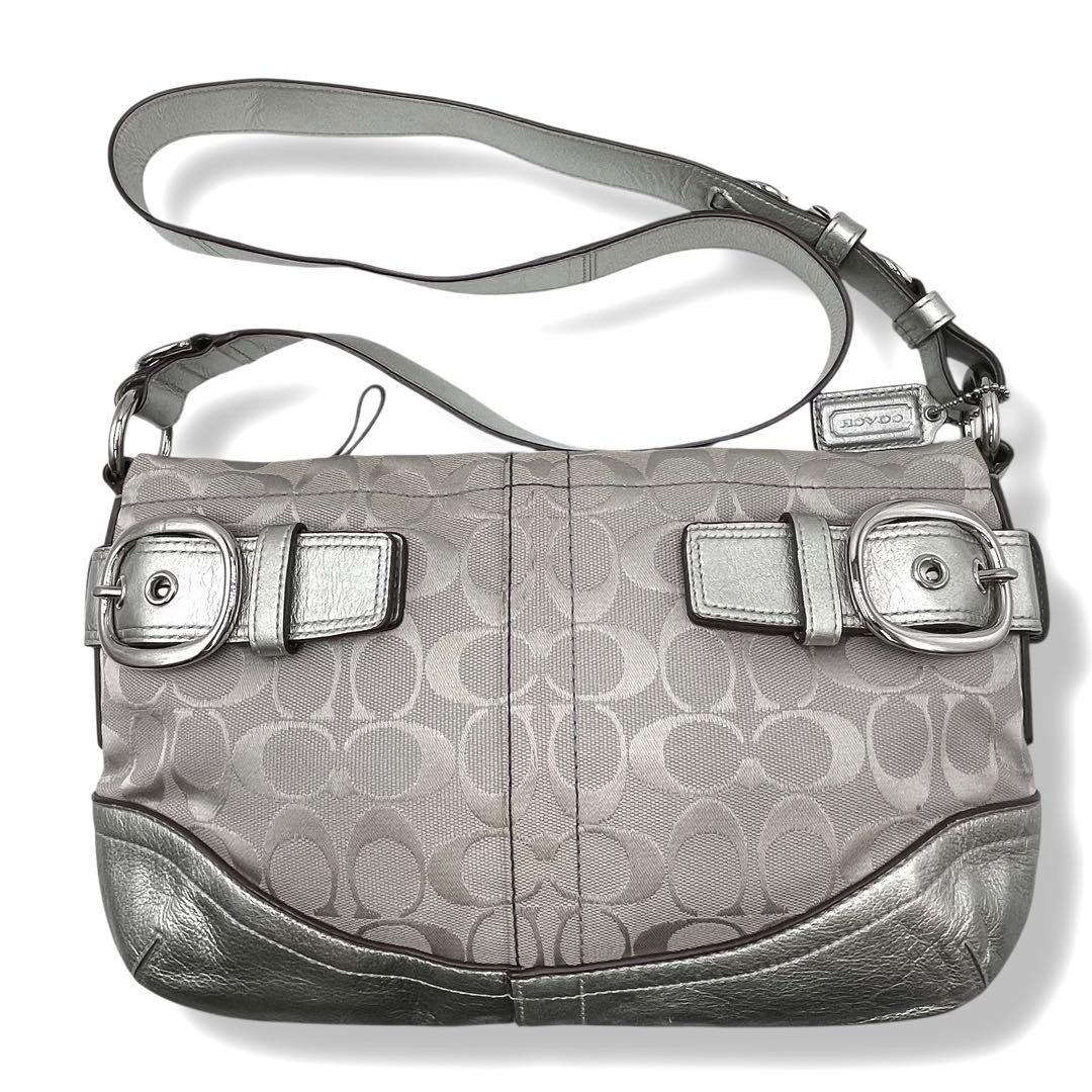 Colorful Signature Coach Shoulder Bag with 2-Way Carry