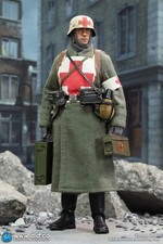New DID D80183 1/6 WWII German WH Medic Officer Candidate Unterazt Gr ger stock