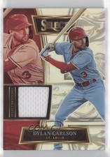 2022 Panini Select Select Swatches Holo Prizm 87/250 Dylan Carlson #SELS-DC 0t2