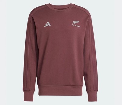 Adidas New Zealand All Blacks Pullover Sweatshirt Ruby Brown. XS/Jugend. Neu mit Etikett