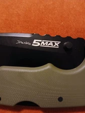 Cold Steel 5 Max Lockback OD Green CS-FL-50MAX Black G10