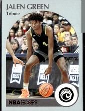 2021 Panini Chronicles Tribute Draft Picks #54 Jalen Green(I)