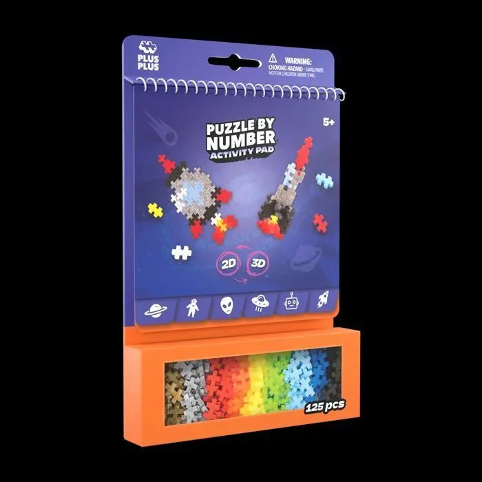 Plus-Plus Plus Plus 3989 125 Kreativ Bausteine Puzzle Weltraum - Bild 7