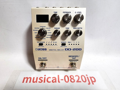 Boss DD-200 Digital Delay Effektpedal für Gitarre
