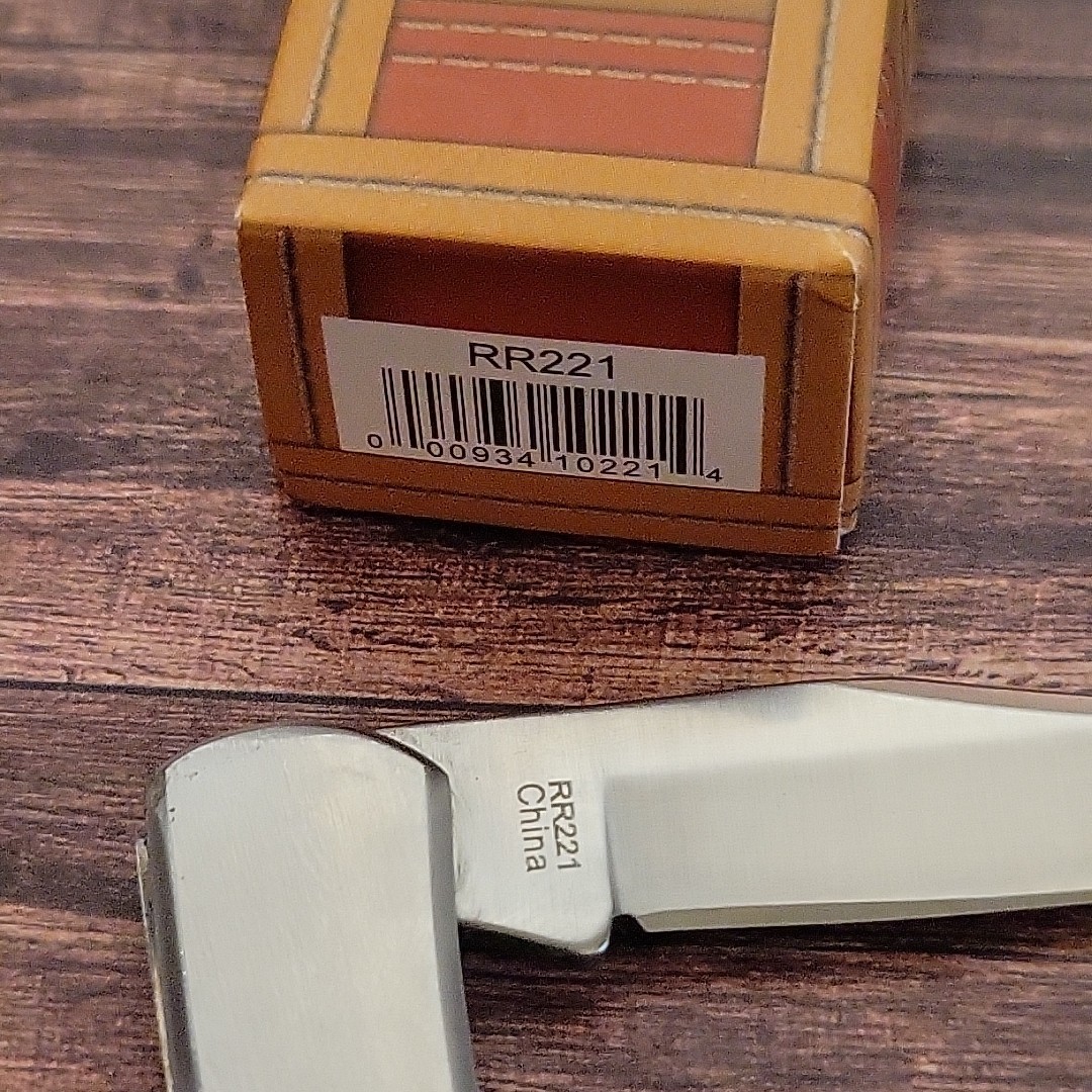 ROUGH RYDER LOCKBACK RR221 Lockback Knife Stainless Steel Handles & Blade