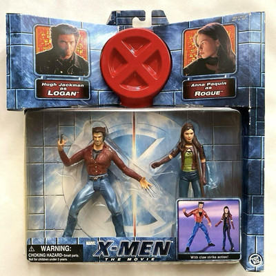 TOYBIZ Marvel X-men The Movie Logan & Rogue Figure Box | eBay