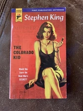 The Colorado Kid by Stephen King (2005, True 1st ed., w/ mistake on p. 159)