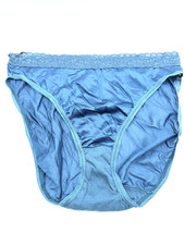 Vtg Fruit of Loom Panties Sheer Nylon Granny Brief Shiny 7 Large Hi waist