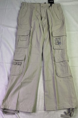 Brandit Men's Pure Vintage Fatigue Trousers-Old White-Size: M