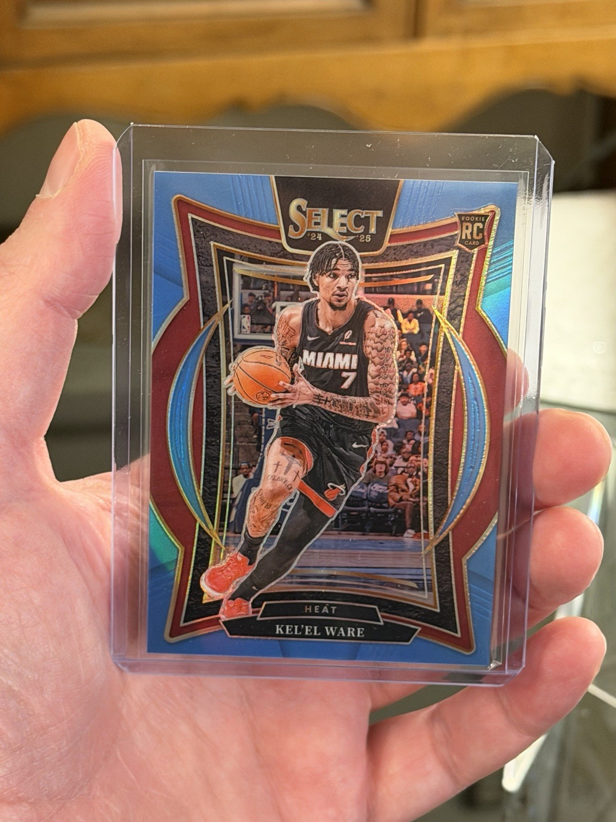 2024-25 Panini Select #66 Kel'el Ware Rookie RC  Light Blue Prizm 262/299