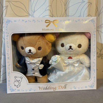 リラックマ ウエディング ぬいぐるみ Bridal Wedding Doll s-l400.jpg