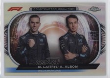 2022 Chrome Formula 1 Constructor Coalition Nicholas Latifi Alexander Albon 07rd