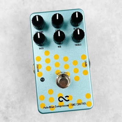 One Control Pale Blue Compressor Pedal 2010s