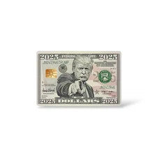 Trump Dollars 2025 Credit Card Sticker Debit Card Skin Cover