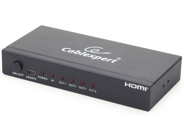 8716309085892 HDMI-разветвитель 1-- HDMI x4 GEMBIRD 6390₽